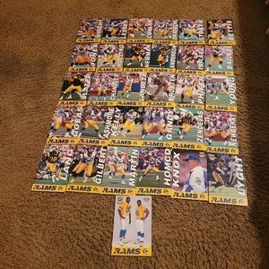 LA RAMS LARGE 1994 FOOTBALL